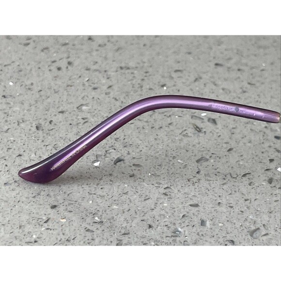 LAURA ASHLEY EYEGLASSES Frames ONLY Madge Plum 54-16-130 FLEX HINGE full rim - Picture 9 of 10